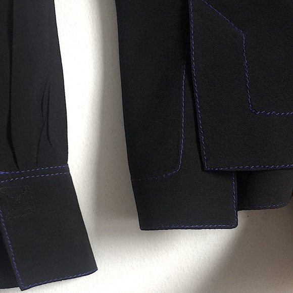 RAG & BONE Shield Silk Blouse - Picture 6 of 13